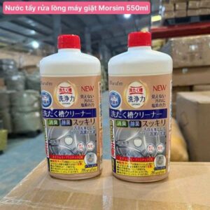 Nước Tẩy Rửa Lồng Máy Giặt Morsim 550ml