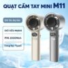 Quạt Cầm Tay Tích Điện ( Mẫu mới )