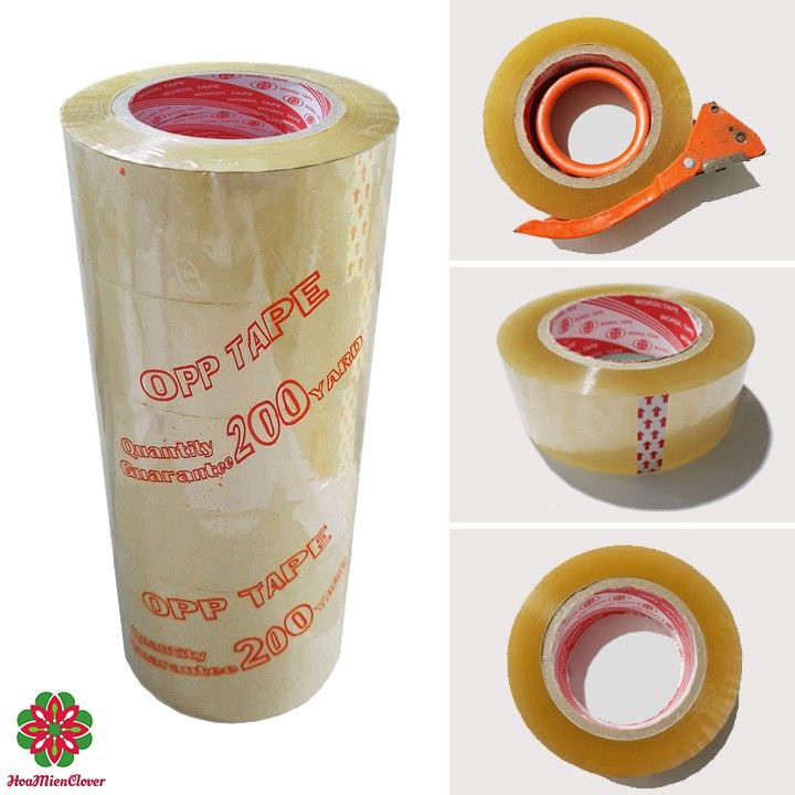 (01 cuộn) Băng keo đóng hàng loại 200ya cây 6 cuộn loại 1,8kg 4 11f913abd1d11de8a9aca359e6e0523b