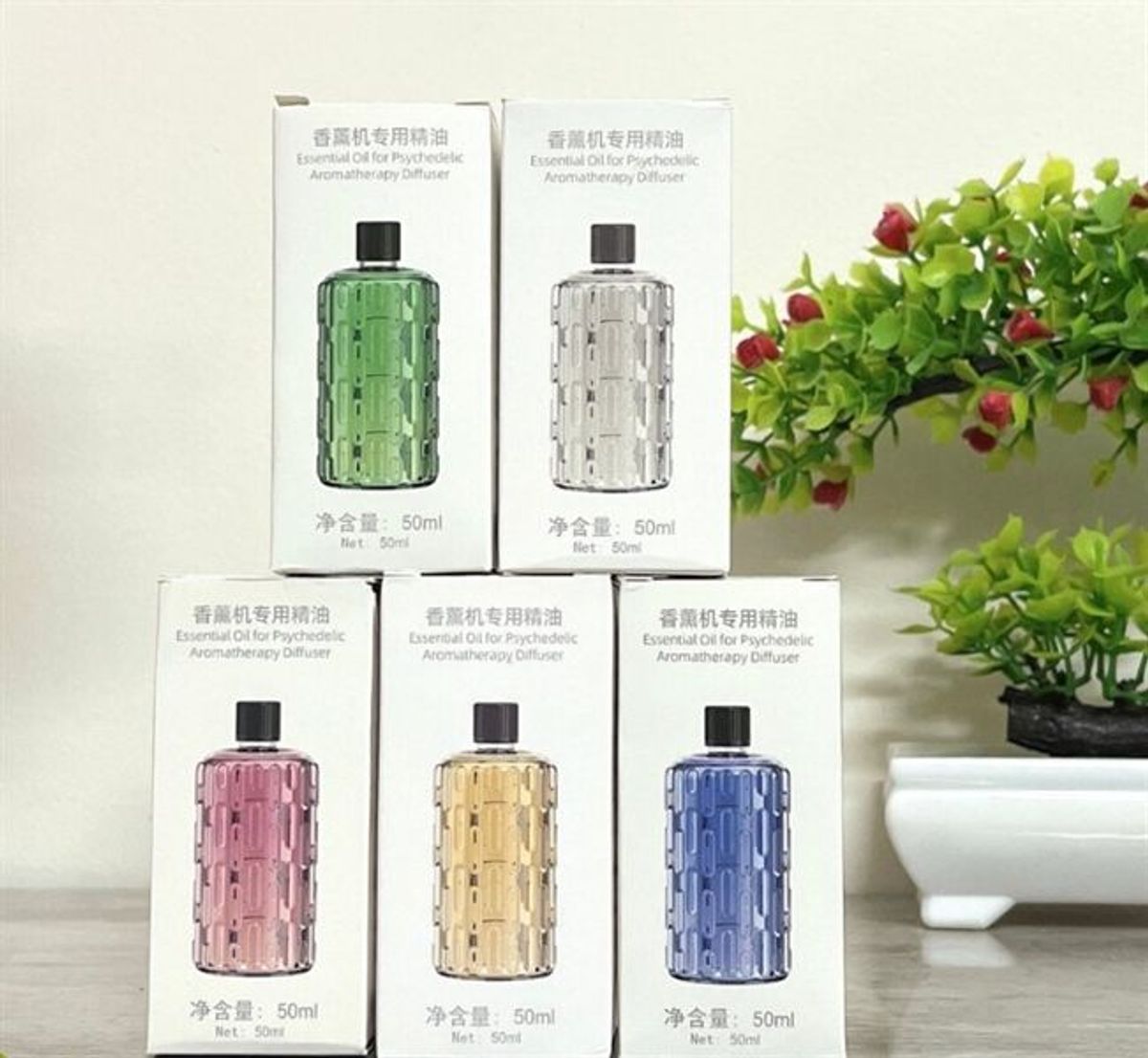 Lọ Nước Hoa Máy Xông Tinh Dầu 50ml