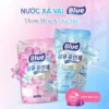 Nước xả vải hương hoa Hàn Quốc Blue túi 1300ml