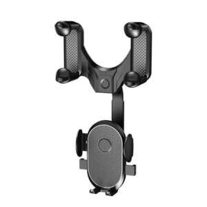 Giá Đỡ Điện Thoại Di Động Ô Tô Xoay 360 độ, Gắn Gương Chiếu Hậu Xe Hơi (HD1002)