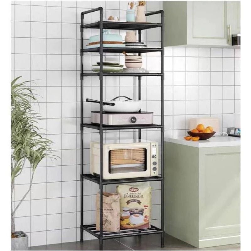 Kệ Để Đồ Đa Năng Nhà Bếp, Phòng Khách 6 Tầng Khung Thép Cacbon 01