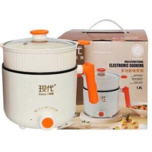 Nồi Nấu Mì, Nấu Lẩu, Có Xửng Hấp, 2 Chế Độ Nhiệt 1.8L (HD1017)