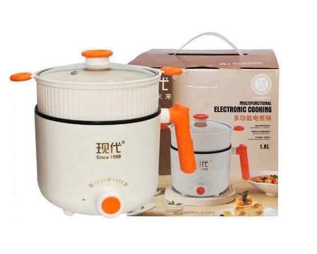 Nồi Nấu Mì, Nấu Lẩu, Có Xửng Hấp, 2 Chế Độ Nhiệt 1.8L (HD1017) 1 z7688735400241 6291cefca49260b552e0aca69d40fbf9