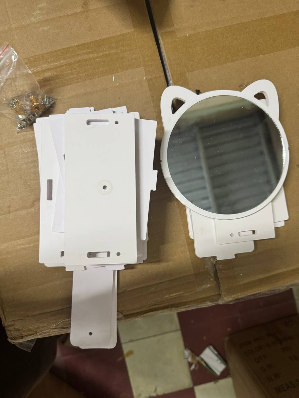 Tủ Mỹ Phẩm Có Gương Tai Mèo 2 Ngăn (HD1037) 3 6073109685721567513